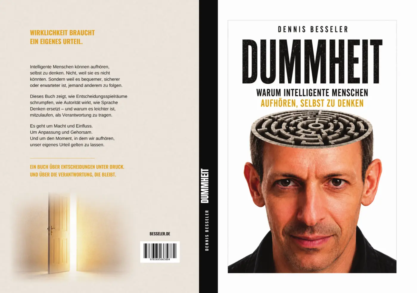 Vorderseite des Buches DUMMHEIT von Dennis Besseler